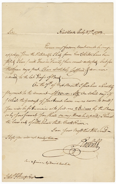 Revolutionary War Document