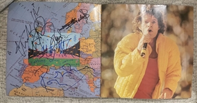 The Rolling Stones Band Signed Concert Program (REAL)