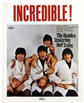 The Beatles Yesterday and Today 1966 Capitol LP Promo Poster Plus Mono & Stereo Butcher Covers