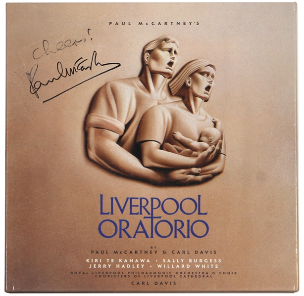 Paul McCartney Signed "Liverpool Oratorio" Album (Caiazzo)
