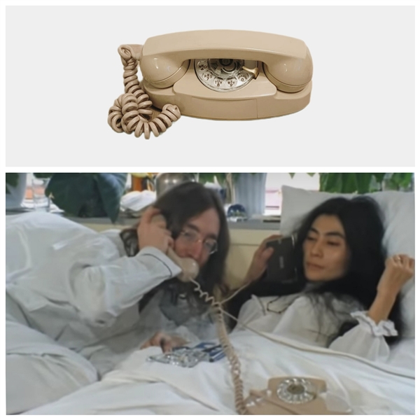 John Lennon 1969 “Bed-In” Used Telephone