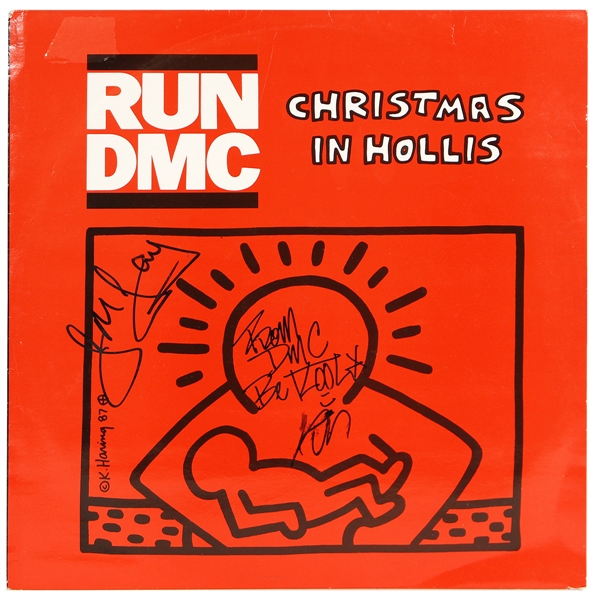 Run DMC Band Signed “Christmas in Hollis” Album