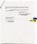 Timbaland “Tim Mosley” Signed Producer Agreement