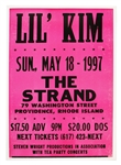 Lil Kim at The Strand Original 1997 Concert Poster