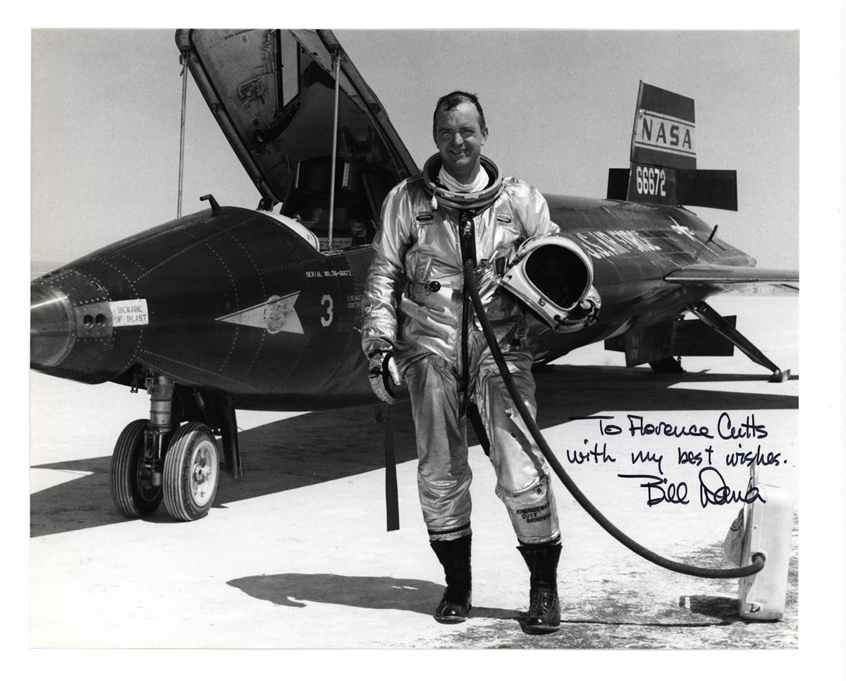 Lot Detail - Famous American Military Pilots Signed Photographs (7)