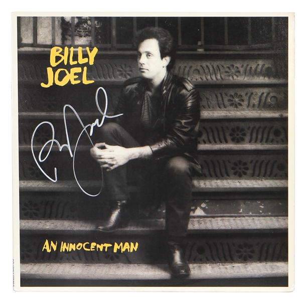 Billy Joel Signed "An Innocent Man" Album (REAL)
