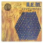 R.E.M. Band Signed "Eponymous" Album (REAL)