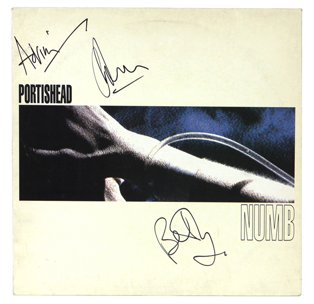 Portishead Band Signed "Numb"  EP Album 
