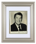 Ronald Reagan Signed Inscribed Photograph (PSA/DNA)