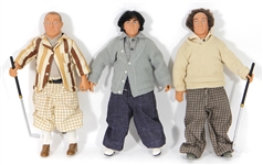 The Three Stooges Vintage Original Figurines