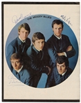 The Moody Blues Band Signed Magazine Photograph