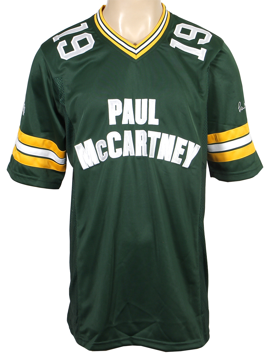 Lot Detail Paul McCartney Custom Made Green Bay Packers Jersey