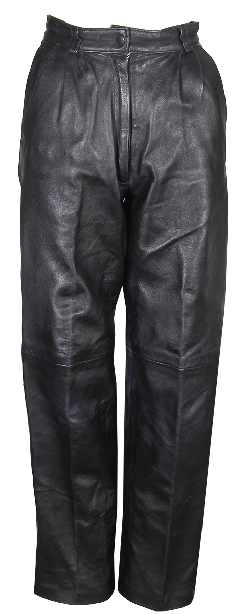 Lot Detail - Grace Slick Stage Worn & Owned Black Leather Pants