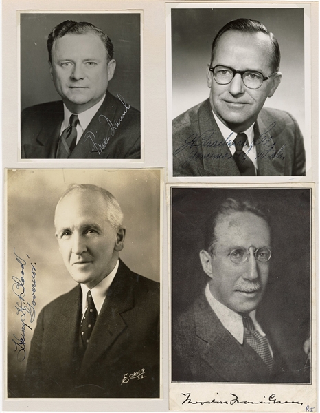 Significant Vintage Autograph Collection of Governors and Mayors (Approx. 90)