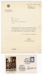 Konrad Adenauer Signed German John F. Kennedy FDC Envelope