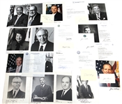 Collection of Cabinet Member Autographs (20)