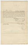 1849 City of New York Public Works Resolution Signed by Mayor William Havemeyer