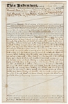 1848 Gouverneur Morris Jr. Signed Indenture Deed (Morrisania)