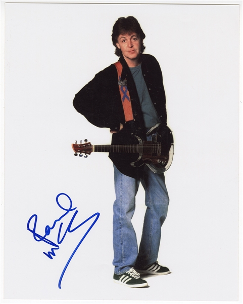 Paul McCartney Signed Photograph (JSA)