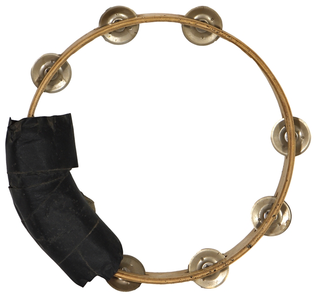 Queen Freddie Mercury Stage Used Tambourine in Madrid (2/23/1979)