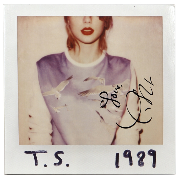 Taylor Swift Signed "1989" Album (REAL)