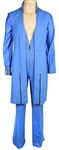 James Brown Owned & Stage Worn Blue “Love” Jeweled Jumpsuit
