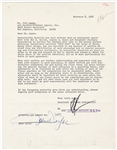 John Wayne Historic Original Signed "True Grit" Paramount Pictures Agreement (JSA)
