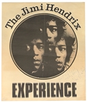 Jimi Hendrix Signed "Jimi Hendrix Experience" Original Promotional Poster (REAL)