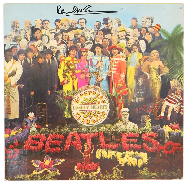 Paul McCartney Signed “Sgt Pepper Lonely Hearts Club Band” Album (JSA & Perry Cox)