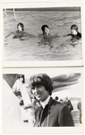 Beatles Original HELP! Gloria Stavers Stamped Behind-The-Scenes Movie Photographs