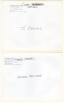 Beatles Original HELP! Gloria Stavers Stamped Behind-The-Scenes Movie Photographs