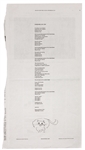 John Lennon & Yoko Ono War Is Over! If You Want It! Original Vintage Promotional Newsprint Poster Archive