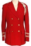 Michael Jackson Circa 1984 Owned & Worn Red Military Style Jacket (Bob Jones LOA)