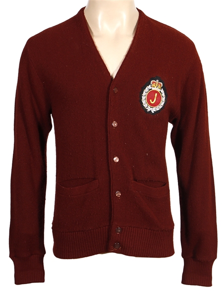 Michael Jackson Circa 1984 Owned & Worn Red Sweater (Bob Jones LOA)