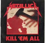 Metallica Band Signed “Kill Em All” Album (REAL)