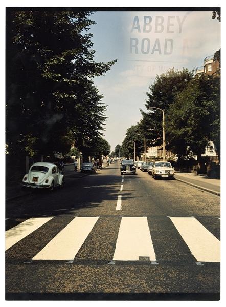 The Beatles Abbey Road Photograph From The Estate Of Photographer Iain MacMillian