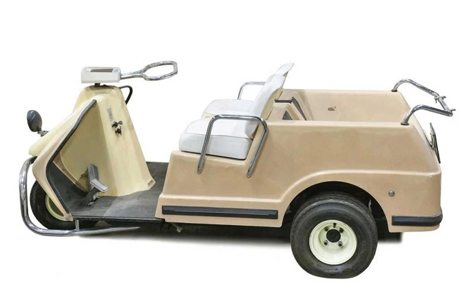 Elvis Presley Owned & Graceland Used Harley Davidson Golf Cart