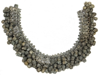 Jimi Hendrix Owned & Worn Intricate Morrocan-Style Silver-Green Metal Bracelet 