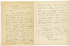 Frederick Turner Pulitzer Prize Winning Historian Handwritten Letter (1912)