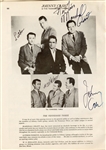 Johnny Cash Multiple-Signed Johnny Cash Show Souvenir Picture and Songbook (REAL)
