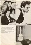 Johnny Cash Multiple-Signed Johnny Cash Show Souvenir Picture and Songbook (REAL)