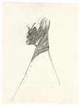Miles Davis Original “Betty Davis Eyes” Signed Artwork