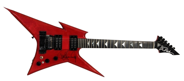 KISS Paul Stanley 1985 Owned, Stage Played & "Tears Are Falling" Video Used BC Rich Ironbird Guitar