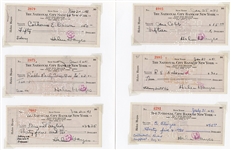 Helen Hayes Autograph Archive Signed Contract and Signed Checks   