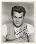 Tony Curtis Signed Photograph      