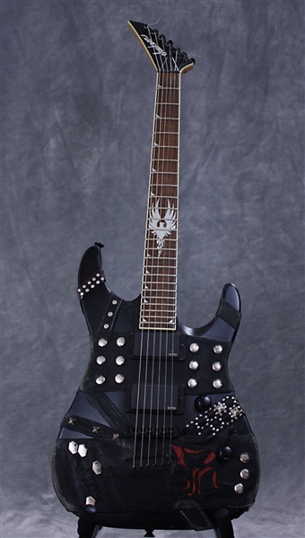 Tom Cruise "Rock of Ages" Film Used Custom Leather Limited Production Jackson Kelly Guitar