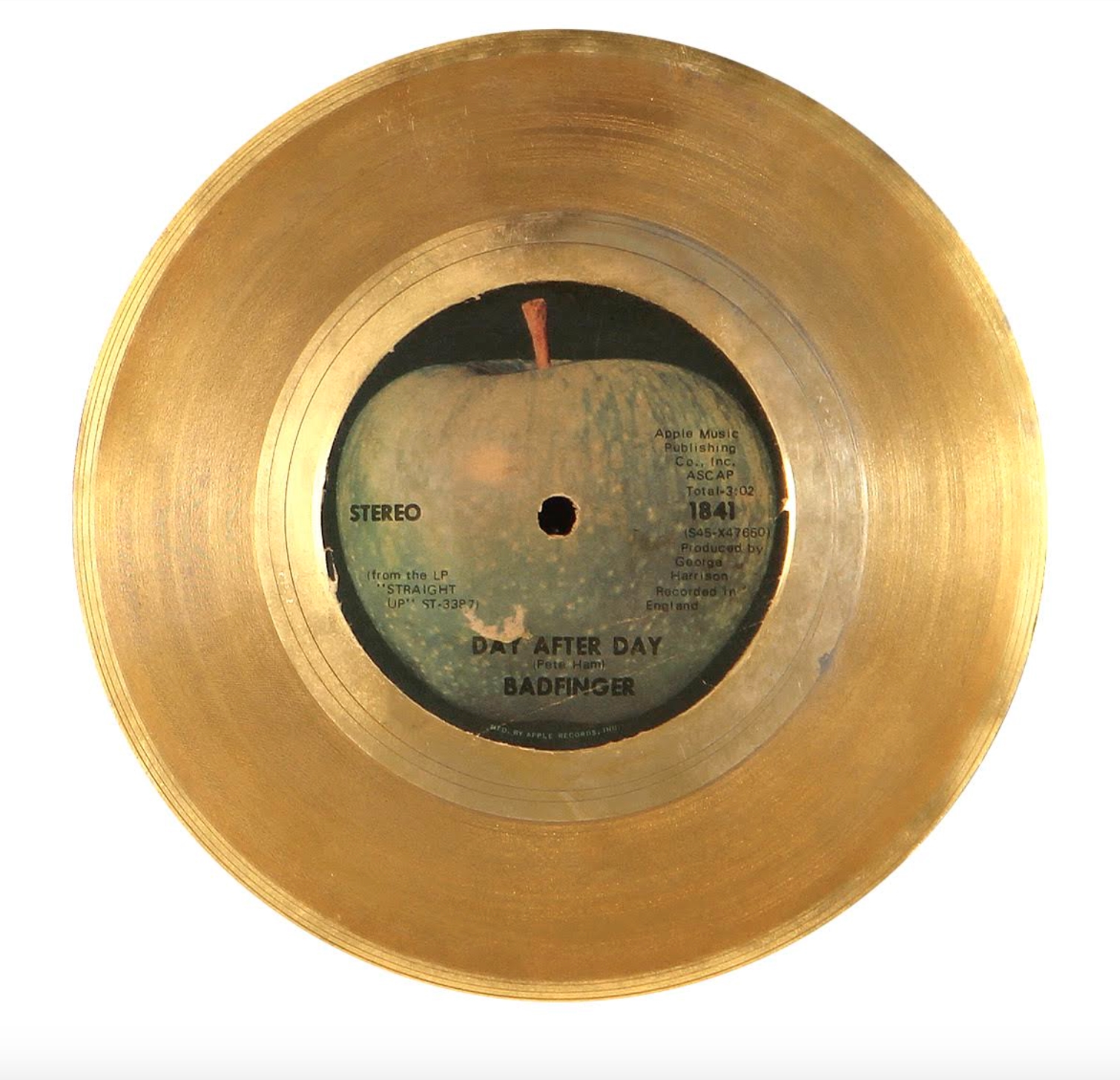 Lot Detail - Badfinger Gold Disc