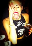 Miley Cyrus Owned & Worn DXMEPIECE Oh Shit! Crop Top