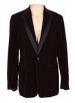 Quiet Riot Kevin DuBrow Owned & Stage Worn Custom Black Velvet Tuxedo-Style Jacket