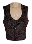 Quiet Riot Kevin DuBrow Owned & Stage Worn Snakeskin Vest